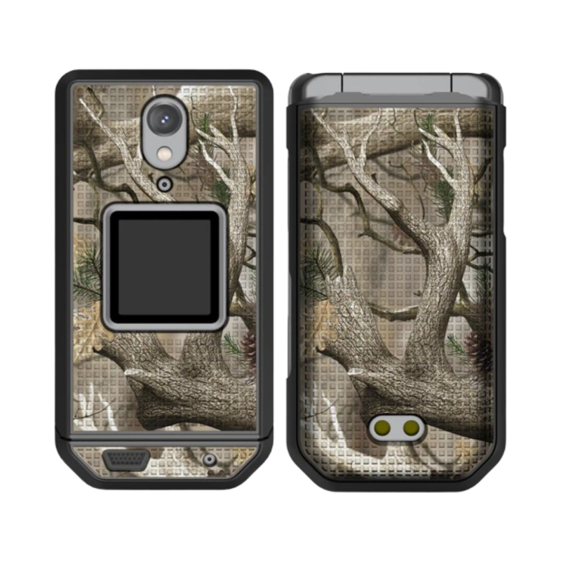 Grid Case Hard Shell Cover and Belt Clip Holster Combo for CAT S22 Flip Phone - Image 15