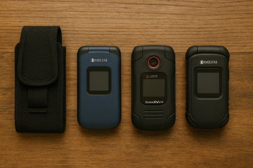 Kyocera Flip Phone Case with Belt Loop