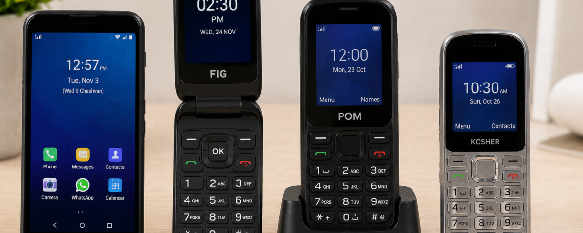 Kosher Smart and Flip Phones